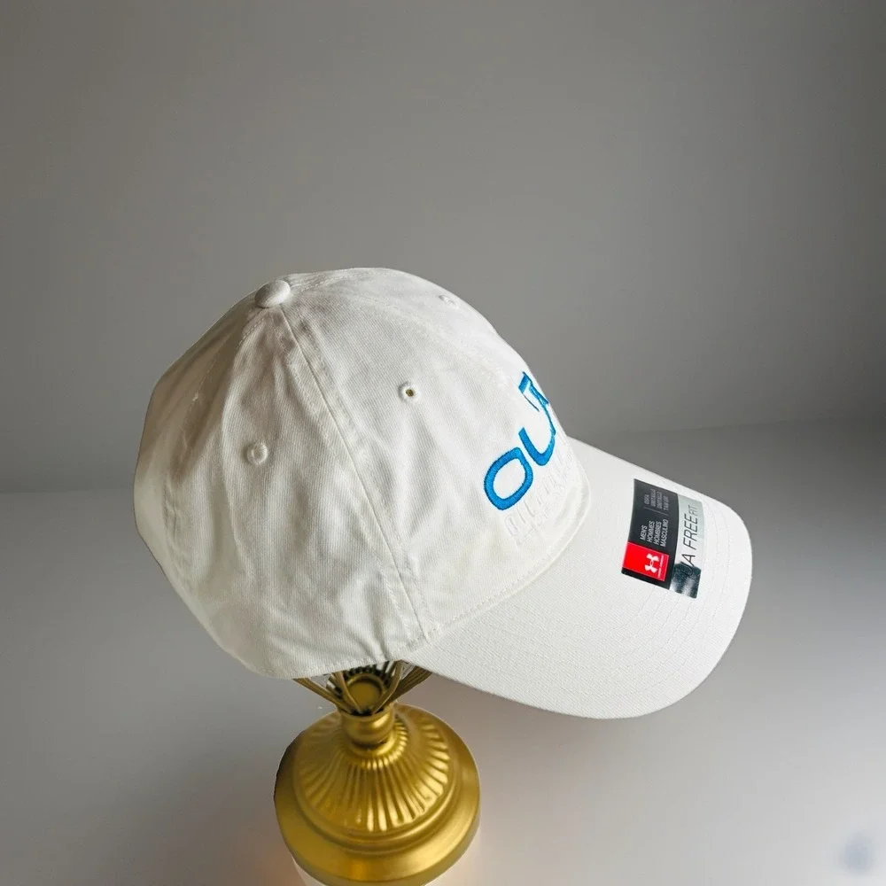 Under Armour Cap OLA Oilfield Labs of America Hat White Men OSFA 1282140 2017